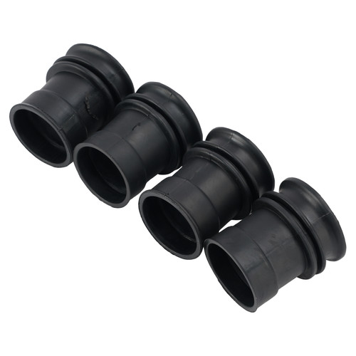 4x Air Box Rubber Adapter Boot Set For Kawasaki KZ900 KZ1000 KZ1000K LTD Z1 Z1R