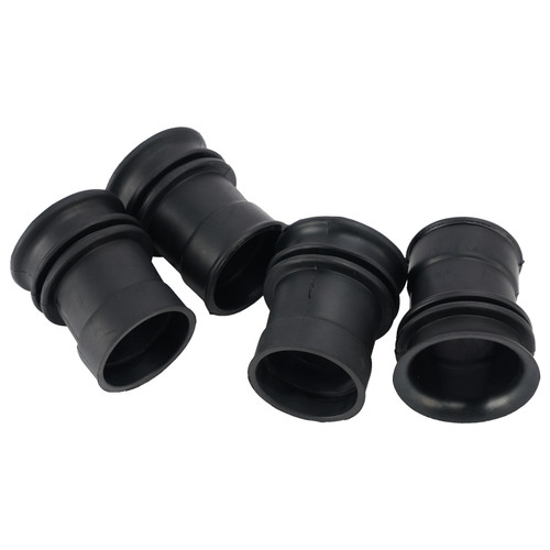 4x Air Box Rubber Adapter Boot Set For Kawasaki KZ900 KZ1000 KZ1000K LTD Z1 Z1R
