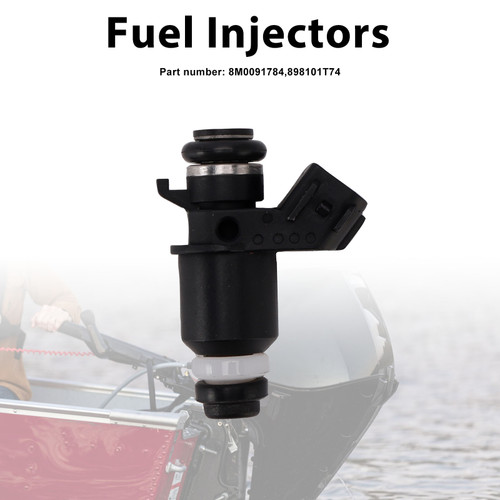 8M0091784 Fuel Injectors 898101T74 For Mercury Mariner Outboard 25HP 30HP