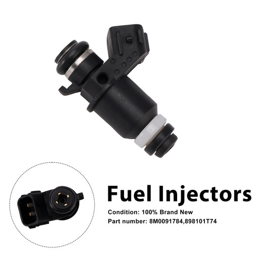 8M0091784 Fuel Injectors 898101T74 For Mercury Mariner Outboard 25HP 30HP