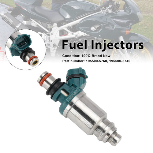Fuel Injectors 195500-5760 195500-5740 For Suzuki TL1000 98-03 RSV1000