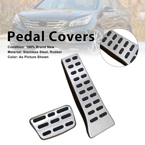 Pedal Set Pedals Pedal Caps For Hyundai Sonata For Kia Sorento 2016-2024
