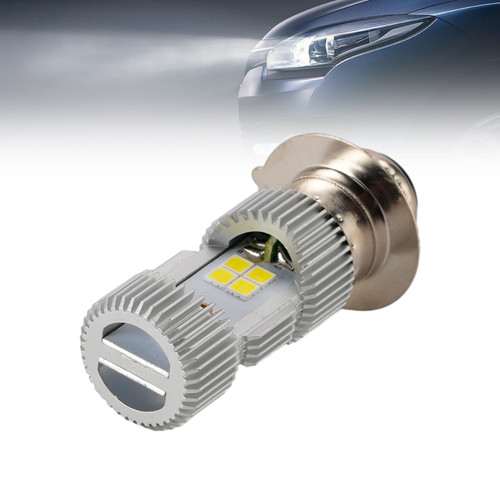 Motorcycle LED Headlight Bulb High Low Beam Lamp M5 12V 6W 6500K For HELLA