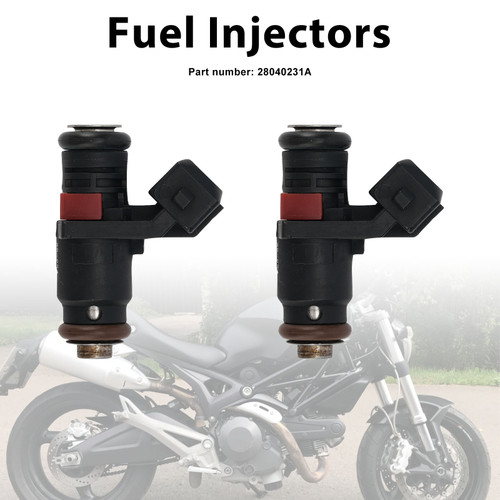 2PC Fuel Injectors 28040231A For Ducati Monster 659 797 796 1110