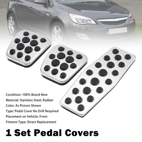 Pedal Set Pedals Pedal Caps For Opel Insignia For Chevrolet Cruze 2008-16