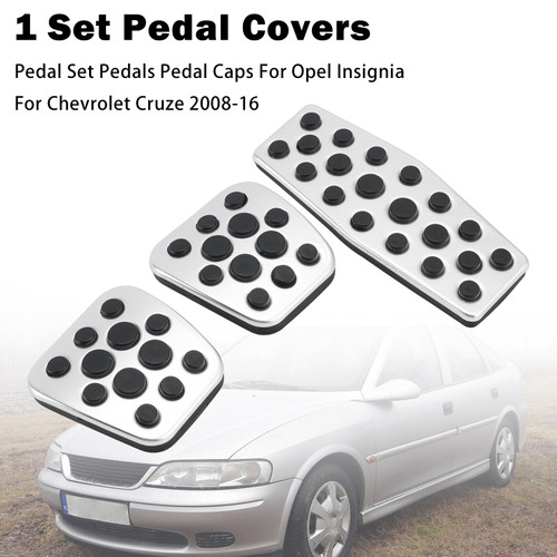 Pedal Set Pedals Pedal Caps For Opel Insignia For Chevrolet Cruze 2008-16