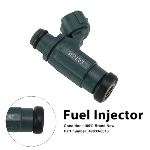 Fuel Injectors 49033-0013 For Kawasaki Ninja ZX600 ZX6R Z750 2007-2012