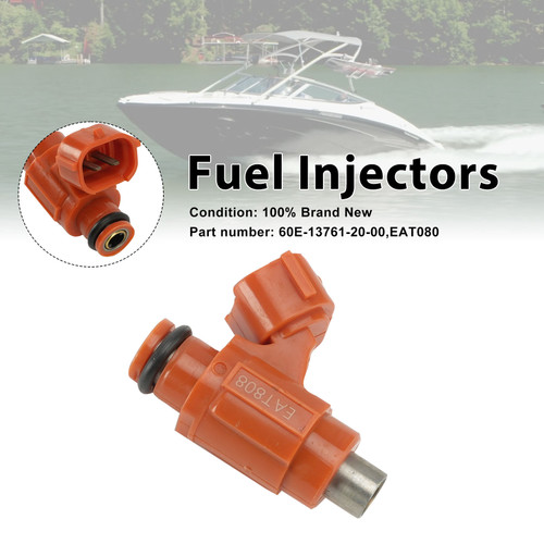 EAT080 Fuel Injectors 60E-13761-20-00 For Yamaha 1100 2012-2015