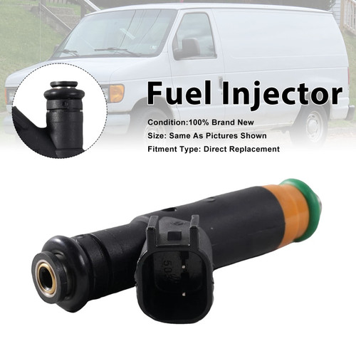 1Pcs Fuel Injector For Ford E-150 E-250 F-150 4.2L V6 2000-2003 YR3E-A6A