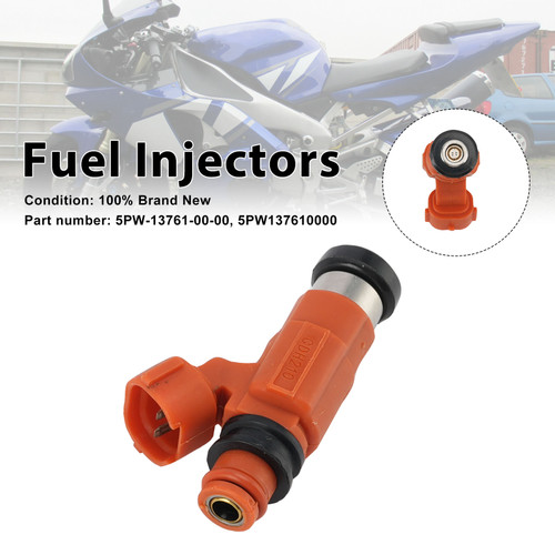 Fuel Injectors 5PW-13761-00-00 For Yamaha YZF R1 YZF-R1 2002-2003