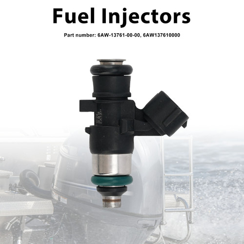 Fuel Injectors 6AW-13761-00-00 For Yamaha Outboard 225/250/300/350HP