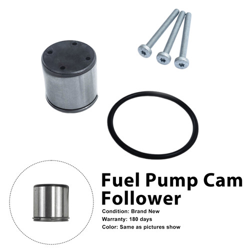 Fuel Pump Cam Follower Tappet Seal + O-Ring Fit Audi TT 2.0 Fit Seat Fit Skoda