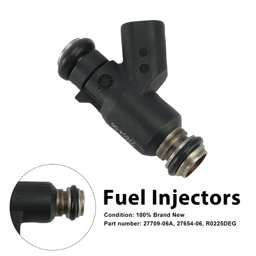 27654-06 Fuel Injectors 27709-06A Fits For Dyna Cross Bones 25 Degree