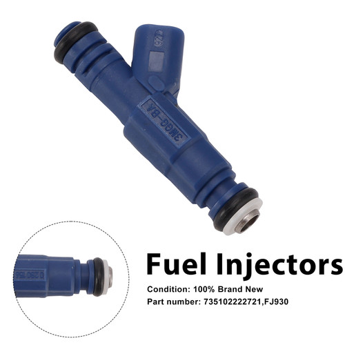 FJ930 Fuel Injectors 735102222721 For Mercury Mariner Ford Mazda Tribute