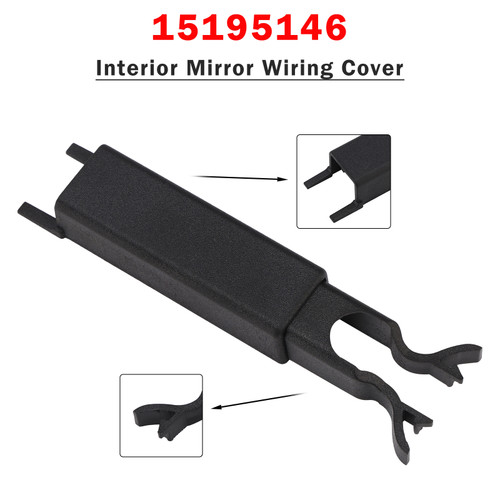 Plastic Interior Mirror Wiring Cover 15195146 for Sierra 1500 3500 2500HD