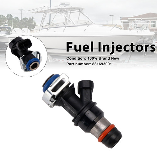 881693001 Fuel Injectors For MERCRUISER 8.1L 496 CID V8 GM Engines
