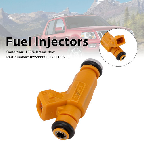 822-11135 Fuel Injectors â?280155900 For Mercury Mountaineer Ford Explorer