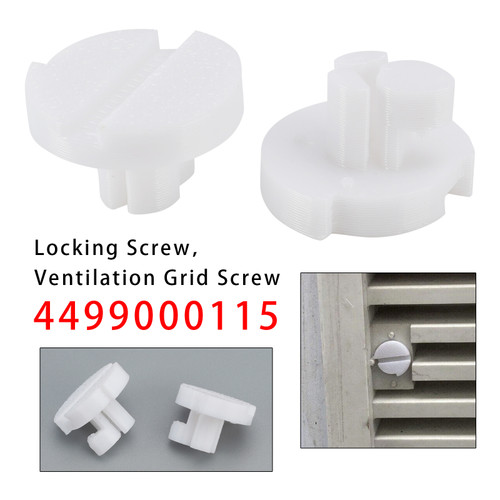 2X Replacement Locking Screws For Dometic Fridge Vent Grille