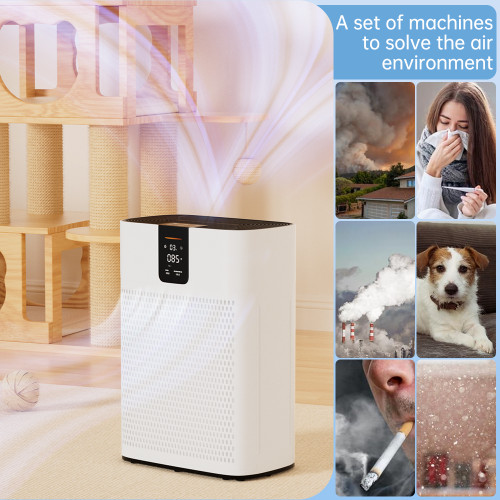Air Purifier for Home Bedroom Large Room Up to 2400 Ft²,