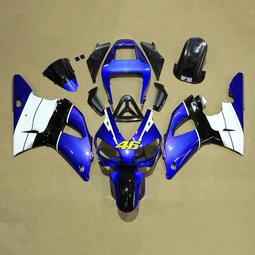 Injection Fairing Kit Bodywork Plastic ABS fit For Yamaha YZF-R1 1998-1999