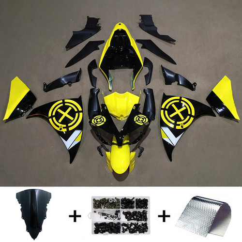 Injection Fairing Kit Bodywork Plastic ABS For Yamaha YZFR1 YZF-R1 2009-2011