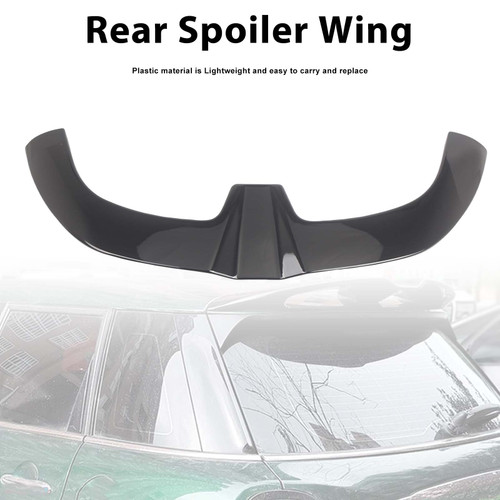 JCW Style Gloss Black Rear Roof Spoiler Wing Fit Mini Cooper F55 F56 2013-2018