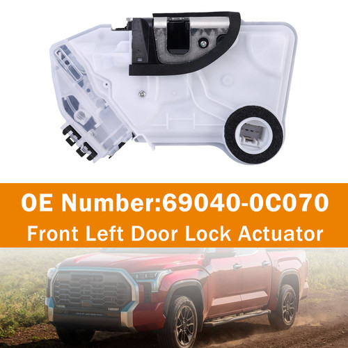 Front Left Door Lock Actuator 69040é?C070 For Toyota Tundra 2022é?024