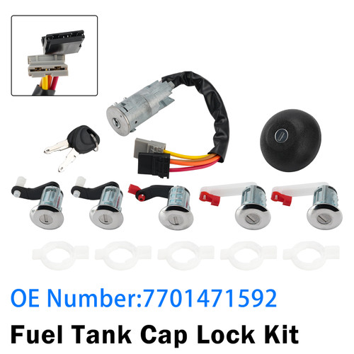 Fuel Tank Cap Lock Kit 7701471592 For Renault Master 2