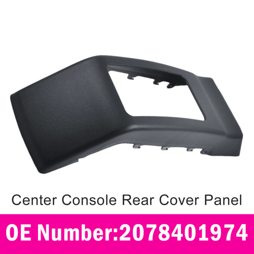 Black Center Console Rear Cover Panel For Benz W207 Convertible 2010é?016