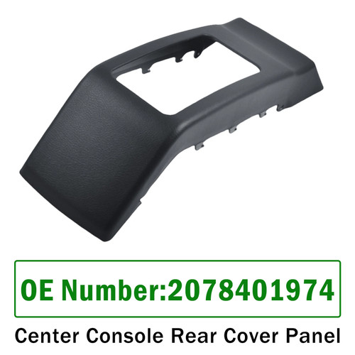 Black Center Console Rear Cover Panel For Benz W207 Convertible 2010é?016