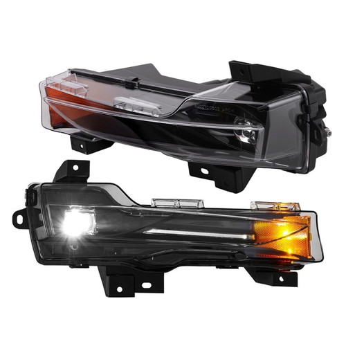 Pair Fog Light Lamps LED DRL For Tesla Model 3 Y 2017é?023