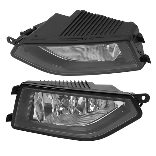 Pair Left + Right Reflector Type Fog Light Lamp For Volkswagen Atlas 2018-2020