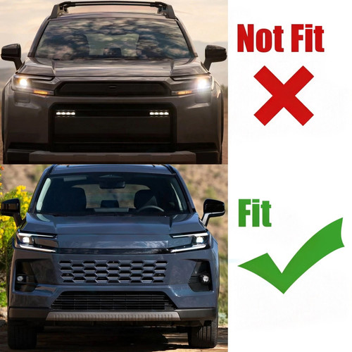 Fog Lamps & LED DRL Daytime Running Light Set For Toyota RAV4 2026-2027