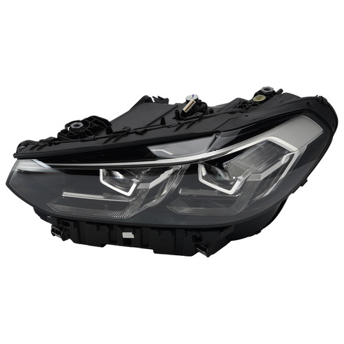 LED Left Headlight Chrome 63115A0E601 Without AFS For BMW X3 X4 G01 G02 22-2025