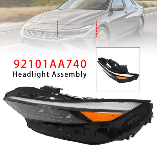 Left LED Headlight Assembly 92101AA740  For Hyundai Elantra 2024-2025