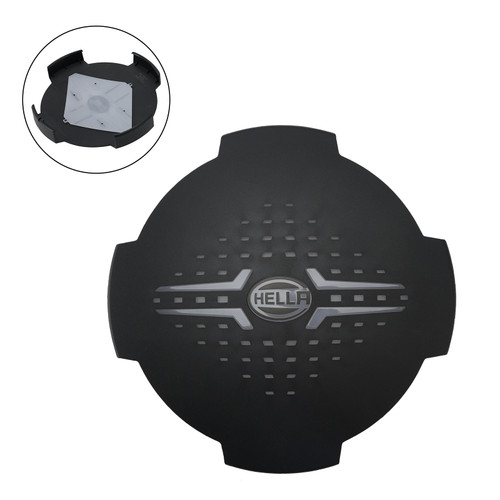Round Auxiliary Lamp Outer Protective Cover ValueFit 7" For HELLA 358198001