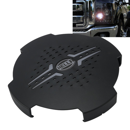 Round Auxiliary Lamp Outer Protective Cover ValueFit 7" For HELLA 358198001