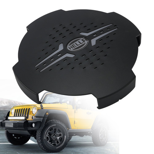 Round Auxiliary Lamp Outer Protective Cover ValueFit 7" For HELLA 358198001