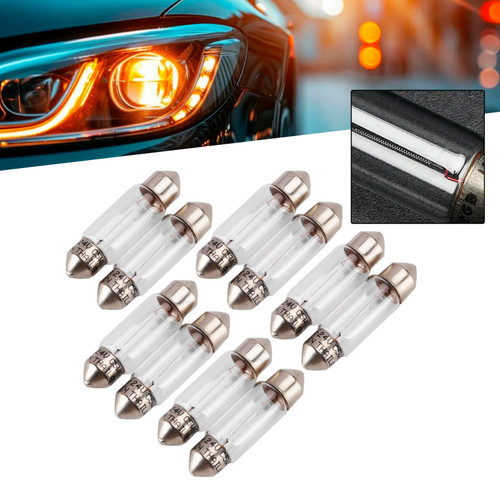 Car Light Halogen Auxiliary Bulb C5W 24V 5W For HELLA 8GM 002 092-241