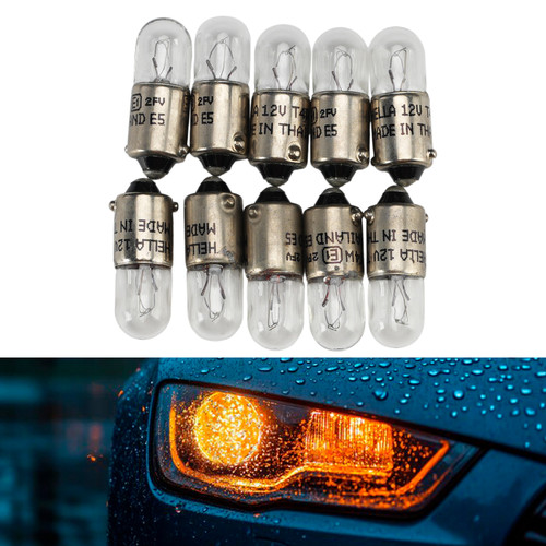 Car Light Halogen Auxiliary Bulb T4W 12V 4W For HELLA 8GP 002 067-121