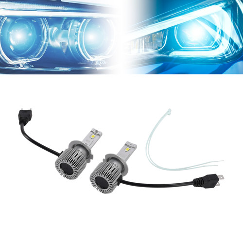 LED Headlight Bulb Kit High Low Beam Lamp H7 12V 35W 6500K 2500LM For HELLA