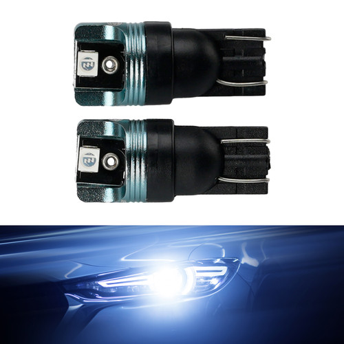 Car Light LED Auxiliary Bulb Kit W5W T10 12V 1W Blue For HELLA LEDT10BA1