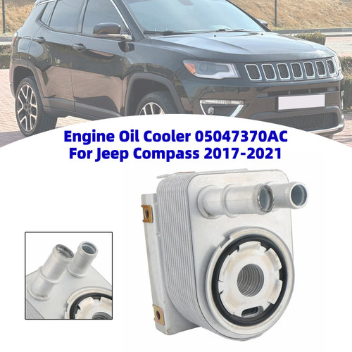 Engine Oil Cooler 05047370AC For Jeep Compass 2017-2021