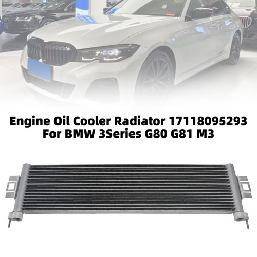Engine Oil Cooler Radiator 17118095293 For BMW 3 Series G80 G81 M3
