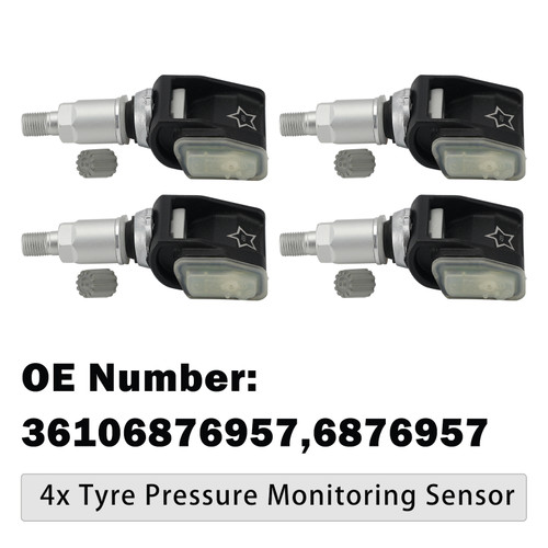 4x Tyre Pressure Monitoring Sensor For BMW 5 6 7 8 Series G30 G01 G02 G05 M3 M4