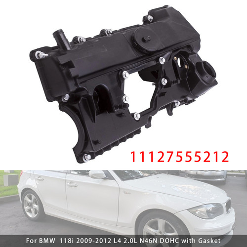 Engine Valve Cover W/ Gasket 11127555212 For BMW N46 And N46N Motor