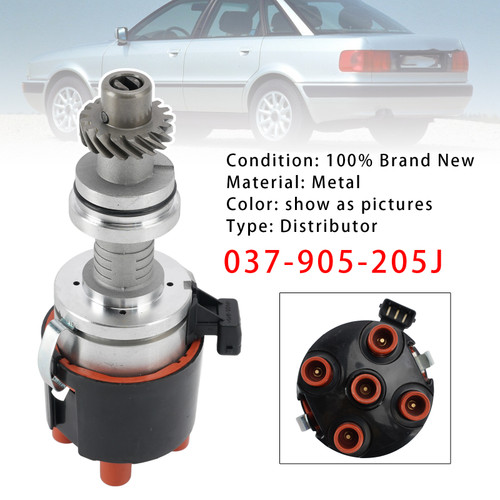 Ignition Distributor 037-905-205J For VW T4 PASSAT AUDI 80 100 C4 SEAT
