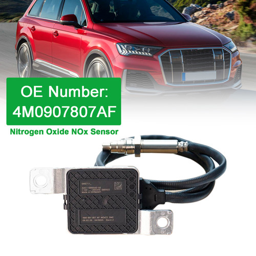 Nitrogen Oxide NOx Sensor 4M0907807AF For VW Audi Q7 3.0 Tdi Quattro 2015-2019
