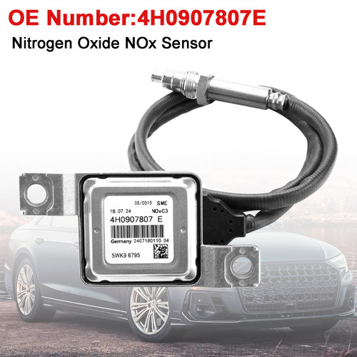 Nitrogen Oxide NOx Sensor 4H0907807E For Audi A8 Quattro 3.0TDI 2014-2016