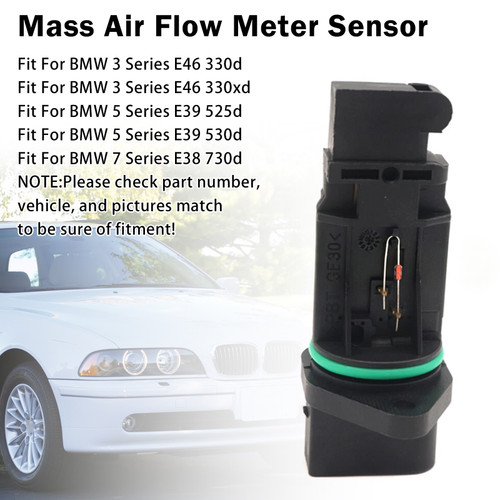 Mass Air Flow Meter Sensor For BMW E46 330d 330xd E39 525d 530d 13622247074
